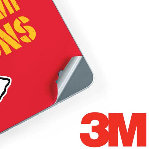 NFL Kansas City Chiefs Super Bowl LVII Champions Galaxy Book 12in Skin